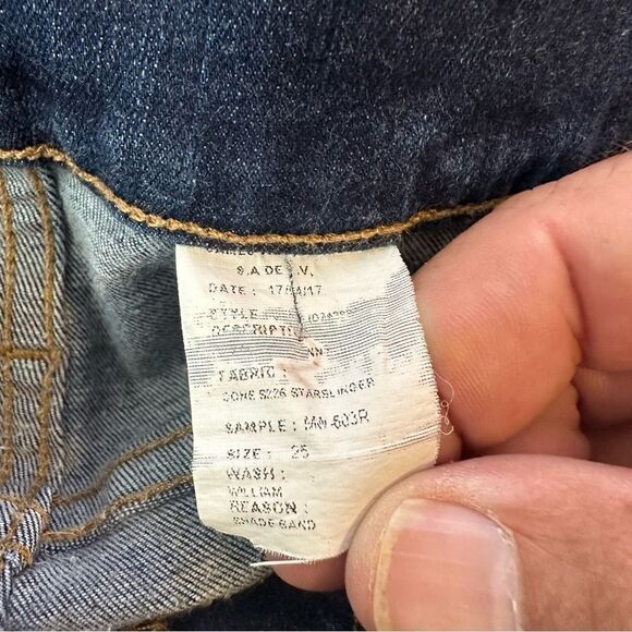 Madewell Size 25 Women's Dark Blue‎ Wash Denim Jeans - Picture 2 of 11